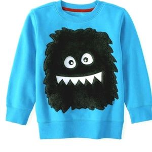 By 365 Kid, BOYS MONSTER SWEATSHIRT SIZE 6, 7 & 8